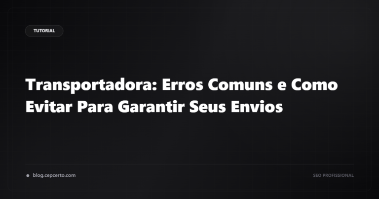 Ilustração sobre transportadora - Como escolher a transportadora Correta